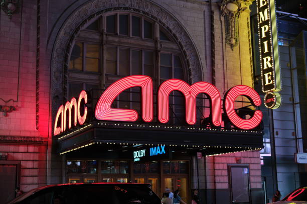 AMC sign near times square