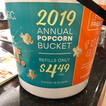 AMC popcorn bucket 2024