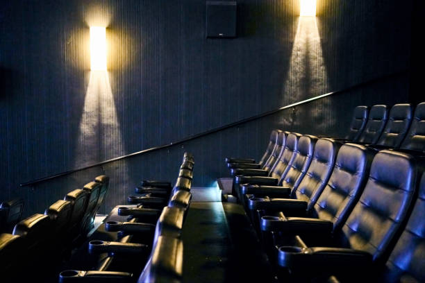 Interior of a cinema theater